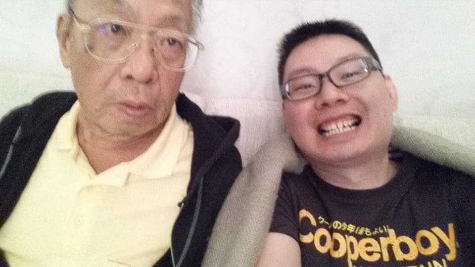 My First,Last and Only Selfie with my Father