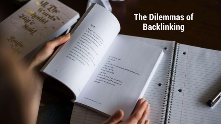 The Dilemmas of Backlinking