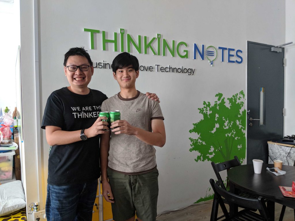 Thinking Notes' SEO Director and Intern