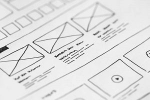 website wireframe