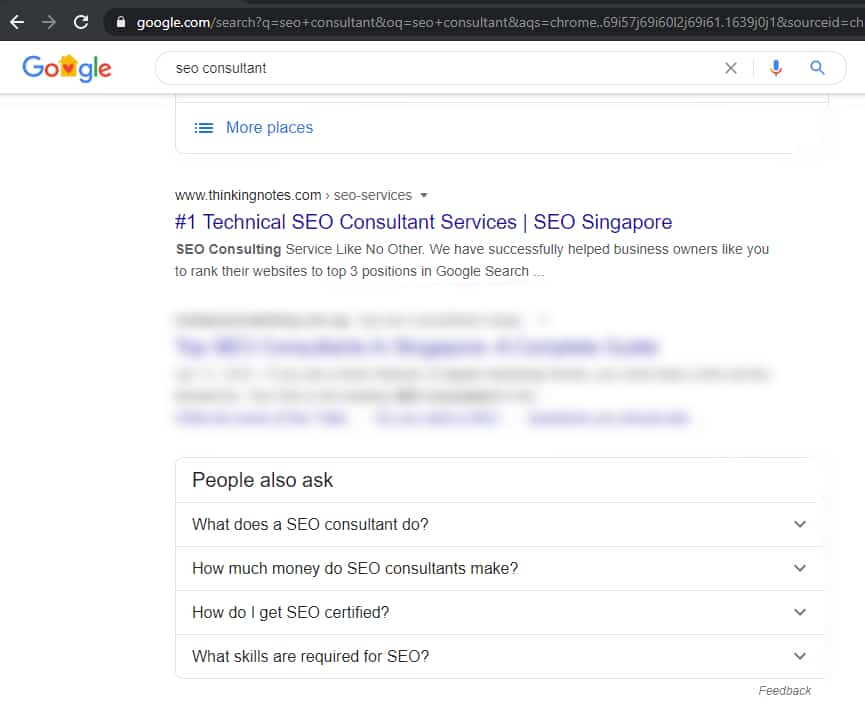 Top SEO Consultant in Singapore Top SEO Consultant in Singapore